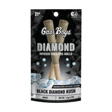BLACK DIAMOND KUSH DIAMOND INFUSED THCA PRE-ROLLS 1.5G x 2 PER POUCH