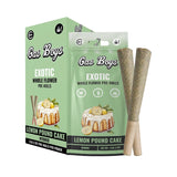 LEMON POUND CAKE WHOLE FLOWER PRE-ROLLS 1.5Gx2