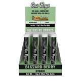 BLIZZARD BERRY<br> ICE HASH + EXOTIC KIEF INFUSED PRE-ROLL 1.5G TUBE