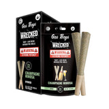 CHAMPAGNE MIMOSA THCP + LIVE RESIN INFUSED PRE-ROLLS 1G X 2 (WRECKED EDITION)