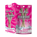 PINK ZKITTLEZ DIAMOND INFUSED THCA PRE-ROLLS 1.5G X 2 PER POUCH